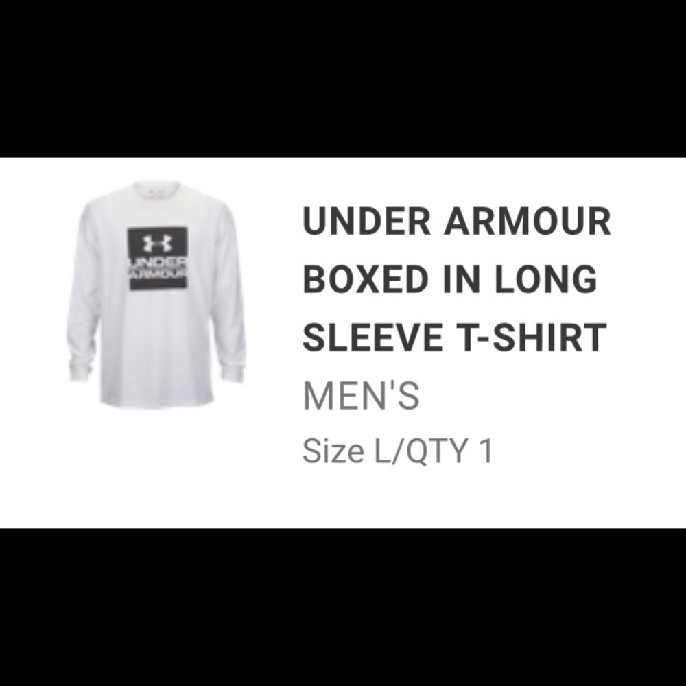Under Armour Boxed Long Sleeve Shirt